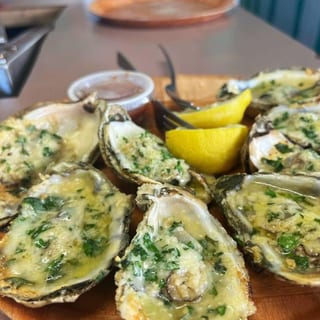 6 Chargrilled Oysters